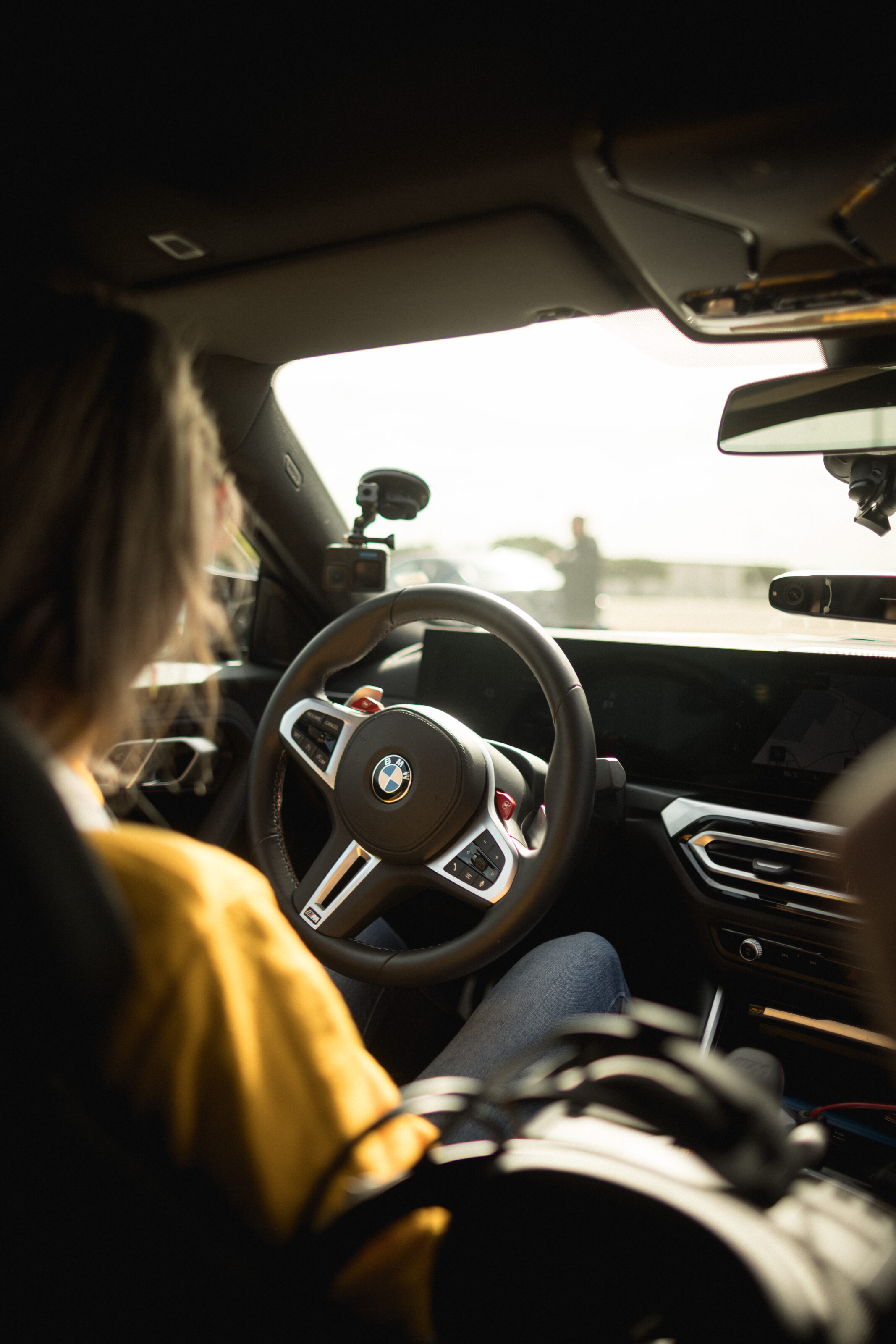 Jeel dans la BMW M4 Mixed Reality