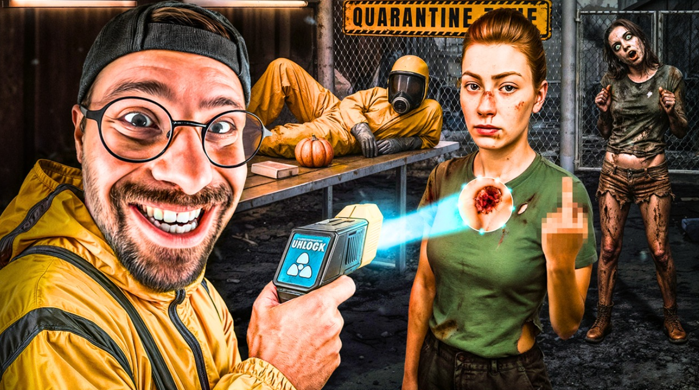 Miniature YouTube de Falmo pour Quarantine Zone avec ambiance zombie et humour
