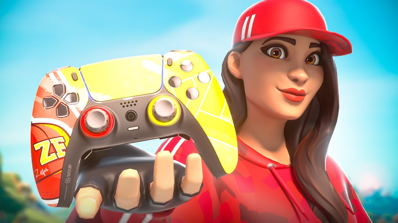 Manette Scuf ZetFar personnalisée gaming.